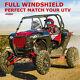1/4 Thick Full Windshield for Polaris 14-18 RZR 900/4 900/XP Turbo/1000/S 1000