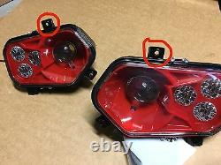 11-14 Polaris Rzr 800 New Red Led Conversion Headlights Kit 900 Xp Style