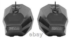 (2) SSV WORKS 8 Speaker Swivel Cage Pods with1.75 Clamps For Polaris RZR/ATV/UTV