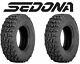 (2) Sedona Coyote 27x9-12 FRONT 6-Ply BIAS All Terrain ATV/UTV Tires 27x9x12