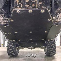 2008-2014 Polaris Rzr 5-piece 3/8 Uhmw Poly Skid Plate Made In The USA