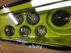 2014-2018 Polaris 1000 Xp Turbo- Lime Squeeze/white Lightning Headlights Mod