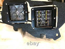 2014-2019 Polaris Rzr 1000 Xp Upgrade To Led Cube Headlights Kit