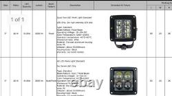 2015-2020 Polaris Rzr 900 & S Upgrade To Led Cube Headlights Kit