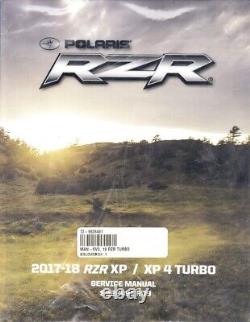 2017-2018 Polaris RZR XP & XP 4 Turbo Factory Service Repair Manual 9928491-OEM