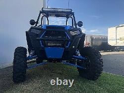 2019-2020 Polaris RZR XP/4 1000 Turbo Front Bumper WithSky Blue Skid US MADE