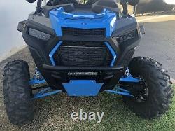 2019-2020 Polaris RZR XP/4 1000 Turbo Front Bumper WithSky Blue Skid US MADE