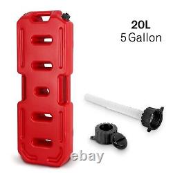20L Gallon Fuel Pack Gas Container Fuel Can with Lock for Jeep ATV UTV Polaris RZR