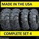 25 Itp Mud Lite 25x8-12 25x10-12 Set 4 Atv / Utv Tires Made In USA 6 Ply