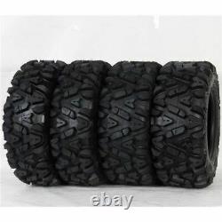 25 TG Tyre Guider ATV/UTV TIRES COMPLETE SET (2) 25x8-12 (2) 25x10-12 BIGHORN