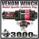 3000lb Venom Utv Winch 14-24 Polaris Rzr/rzr 4/general 900/1000/turbo Rxr Razor