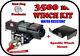 3500lb Mad Dog Winch Mount Combo 2008-2020 Polaris RZR 570 800 (all models)