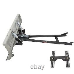 48 Adjustable ATV UTV Steel Snow Plow Kit For Polaris RZR 800 / 800 S 2008-2014
