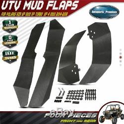 4x Mud Flaps UTV Fender Flares for Polaris RZR XP 1000 XP 4 1000 XP XP4 14-18