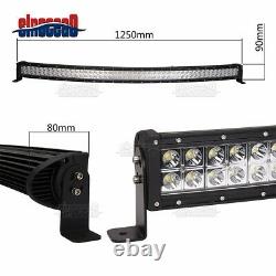 50 288W LED Light Bar+Pods Fit Polaris RZR XP 900 1000 Ranger 800 570 FULL SIZE