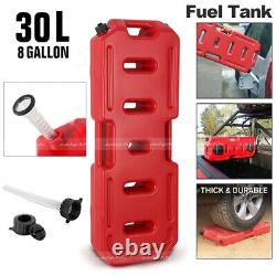 8 Gallon Fuel Pack Gas Container Fuel Can WithLock for Jeep ATV UTV Polaris RZR