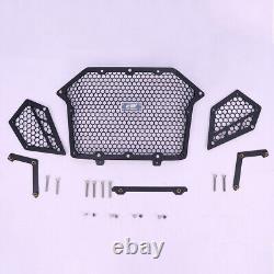 Aluminum Front & Side Mesh Grille 3-pieces Design for Polaris RZR Pro R/Turbo R