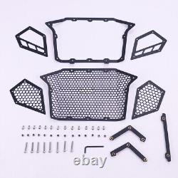 Aluminum Front & Side Mesh Grille 3-pieces Design for Polaris RZR Pro R/Turbo R