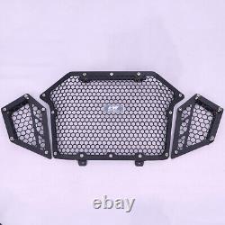 Aluminum Front & Side Mesh Grille 3-pieces Design for Polaris RZR Pro R/Turbo R