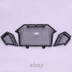 Aluminum Front & Side Mesh Grille 3-pieces Design for Polaris RZR Pro R/Turbo R