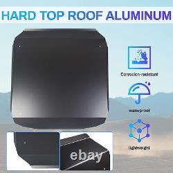 Aluminum UTV Roof Hard Top For 2015-2020 Polaris RZR 900 1000 Turbo 2 seat Black