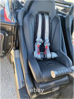 BLACK Apex Junior Seat-by Aces Racing-UTV-Off Road-YXZ-Polaris RZR-Kid's Seat