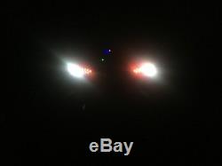Black LED Tail Lights With REVERSE LIGHTS 14-18 POLARIS RZR 1000 XP & S backup