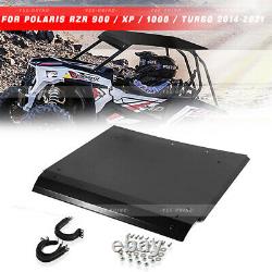 Black UTV Aluminum Roof Top Cover for Polaris RZR 900/XP/1000/Turbo 2014-2021