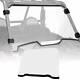 Clear Front Full Windshield with Clamps For Polaris RZR XP 1000 / XP 4 1000 19-21