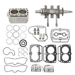 Cylinder Piston Crankshaft For Polaris RZR Ranger 800 Engine Motor Rebuild Kit