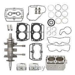 Cylinder Piston Crankshaft For Polaris RZR Ranger 800 Engine Motor Rebuild Kit