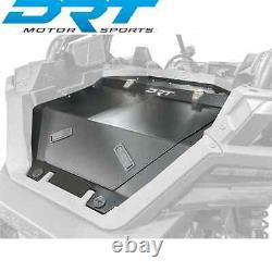 DRT Polaris RZR Pro R / 4 2022-23 Aluminum Storage Box Trunk Lid Enclosure Black