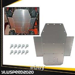 Fit For 2008-2014 Polaris Rzr Rzr-s Rzr XC 3/16 Aluminum Skid Plate Heavy Duty