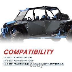 Fits 2014-2021 Polaris RZR XP 4 /1000 Turbo S 4 UTV 4 Seat Pair Full Doors Kit