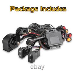 For 2024 Polaris RZR XP 1000 Ultimate UTV Turn Signal Kit with30Inch LED Light Bar