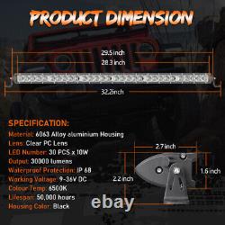 For 2024 Polaris RZR XP 1000 Ultimate UTV Turn Signal Kit with30Inch LED Light Bar