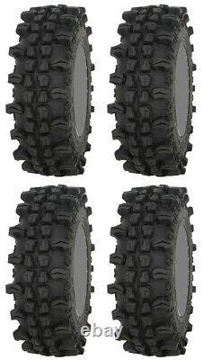 Four 4 Frontline ACP ATV Tires Set 2 Front 30x10-14 & 2 Rear 30x10-14