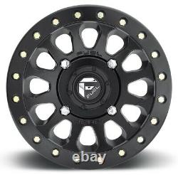 Fuel Vector Beadlock UTV Wheels Black 15 Polaris RZR 1000 XP (4)
