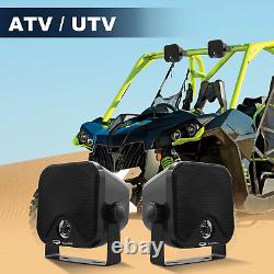 GUZARE Bluetooth Waterproof ATV UTV RZR Polaris Stereo Speakers Audio System