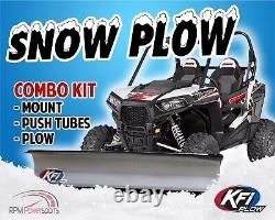 KFI Polaris 800 RZR 2008-2014 UTV 60 Snow Plow Combo Kit