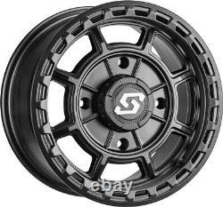 Kit 4 CST Stag Tires 27x9-14/27x11-14 on Sedona Rift Black Wheels POL