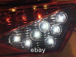 LED Tail Lights With REVERSE LIGHTS 14-18 POLARIS RZR 1000 XP & S backup red