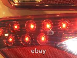 LED Tail Lights With REVERSE LIGHTS 14-18 POLARIS RZR 1000 XP & S backup red