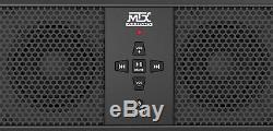 MTX MUD6SPBT Marine Bluetooth Soundbar for Polaris RZR UTV/Golf Cart/Boats