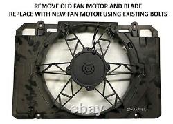 POLARIS RZR 900 and S-900 SPAL RADIATOR COOLING FAN (2015-2020) OEM 2412447
