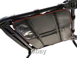 PRP Seats Overhead Roof Storage Bag for Polaris RZR XP 1000/ 900 S, RED Piping