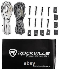 Pair Rockville 6.5 Rollbar Rollcage Speakers For Polaris/JEEP/ATV/UTV/RZR/CART