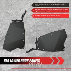 Pair UTV Full Doors For 2014-2022 Polaris RZR XP 1000 /XP Turbo/S 1000 2 Door