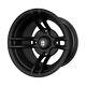 Polaris 1523149-458 Matte Black Whiteout Front/Rear Wheel 15x10 RZR Part