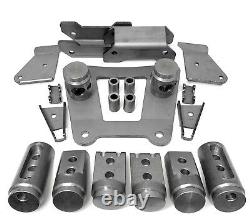 Polaris RZR Bungs Turbo S 4 Seat Roll Cage Connectors Adapter kit 1 3/4.095